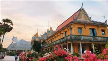chùa som rong – ngôi chùa khmer tuyệt đẹp ở sóc trăng
