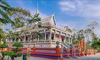 chùa chén kiểu - ngôi chùa khmer độc đáo ở sóc trăng